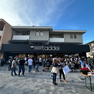 Inaugurazione negozio Taddei Tendaggi