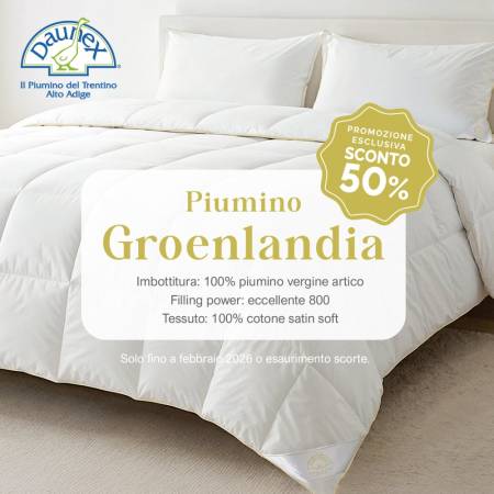 Piumino Groenlandia medium in piumino vergine artico in offerta